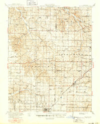 Halltown 1919 topographic map thumbnail