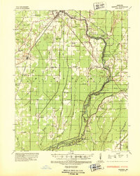 Harviell 1935 topographic map thumbnail