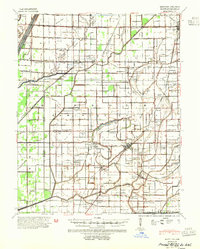 Hayti 1940 topographic map preview