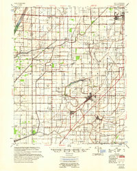 Hayti topographic map thumbnail