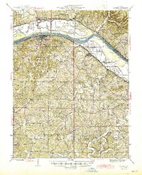 Hermann 1945 topographic map thumbnail