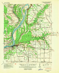 Hickman topographic map thumbnail