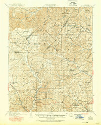 Higdon 1910 topographic map thumbnail