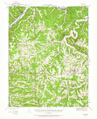 Iberia 1933 topographic map thumbnail