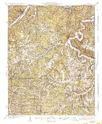 Iberia 1937 topographic map thumbnail