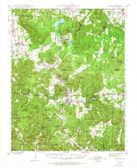 Ironton 1945 topographic map thumbnail