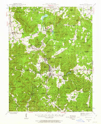 Ironton 1945 topographic map thumbnail