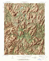 Ironton 1945 topographic map thumbnail
