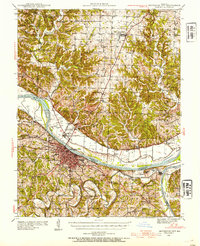 Jefferson City 1939 topographic map thumbnail