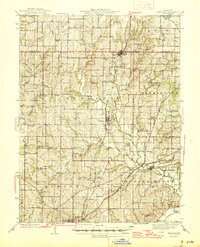 Kearney 1945 topographic map thumbnail