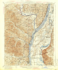 Kimmswick 1916 topographic map thumbnail