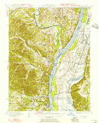 Kimmswick 1948 topographic map thumbnail