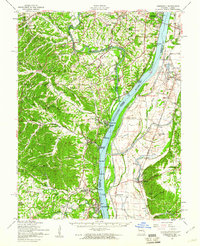 Kimmswick 1954 topographic map thumbnail