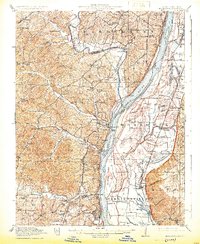 Kimmswick 1916 topographic map thumbnail