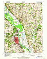Leavenworth 1948 topographic map thumbnail