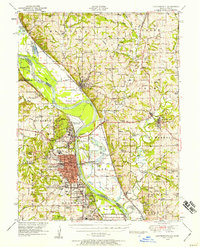 Leavenworth 1948 topographic map thumbnail