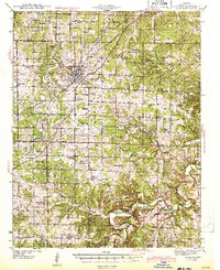 Lebanon 1943 topographic map thumbnail