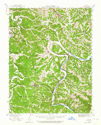 Linn 1942 topographic map preview