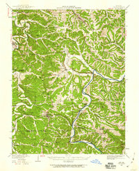 Linn 1942 topographic map thumbnail