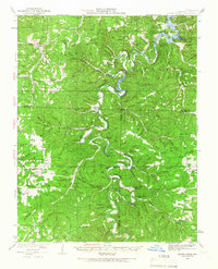 Macks Creek 1934 topographic map thumbnail