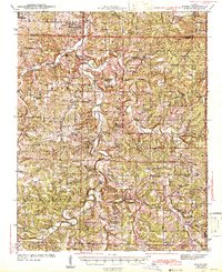 Manes 1943 topographic map preview