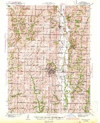 Maryville 1943 topographic map thumbnail