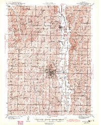 Maryville 1943 topographic map thumbnail
