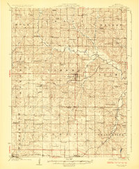 Maysville 1925 topographic map thumbnail