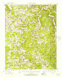 Meramec Spring 1949 topographic map thumbnail