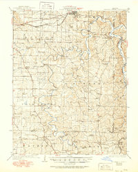 Meramec Spring 1928 topographic map thumbnail