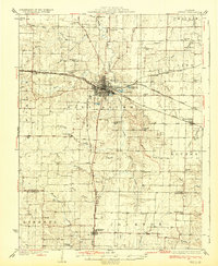 Mexico 1932 topographic map thumbnail