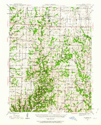 Millersburg 1944 topographic map thumbnail