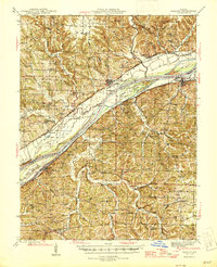 Mokane topographic map thumbnail