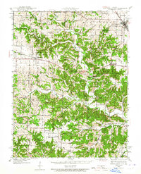 Montgomery City 1940 topographic map thumbnail