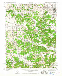 Montgomery City 1940 topographic map thumbnail