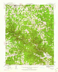Montier 1945 topographic map thumbnail