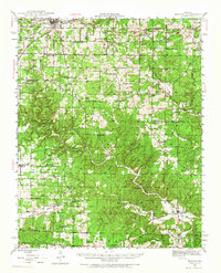 Montier 1945 topographic map thumbnail