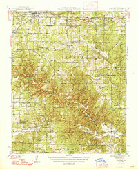 Montier 1948 topographic map thumbnail