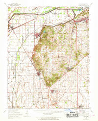 Morley 1963 topographic map preview