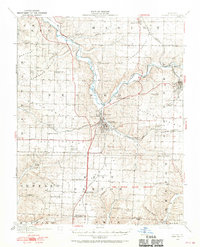 Neosho 1916 topographic map thumbnail