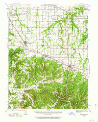 New Florence 1942 topographic map thumbnail