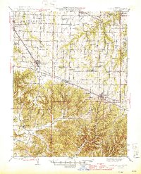 New Florence 1946 topographic map thumbnail