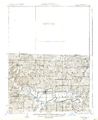 Pattonsburg 1925 topographic map thumbnail