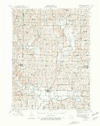 Pattonsburg 1944 topographic map thumbnail