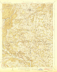 Perryville 1924 topographic map thumbnail