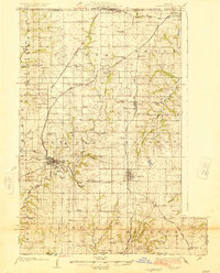 Plattsburg 1925 topographic map thumbnail