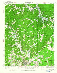 Poplar Bluff 1949 topographic map thumbnail