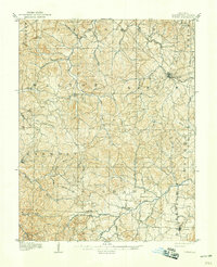 Potosi 1906 topographic map thumbnail