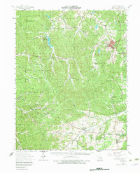 Potosi 1958 topographic map thumbnail
