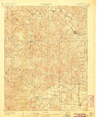 Potosi 1906 topographic map thumbnail